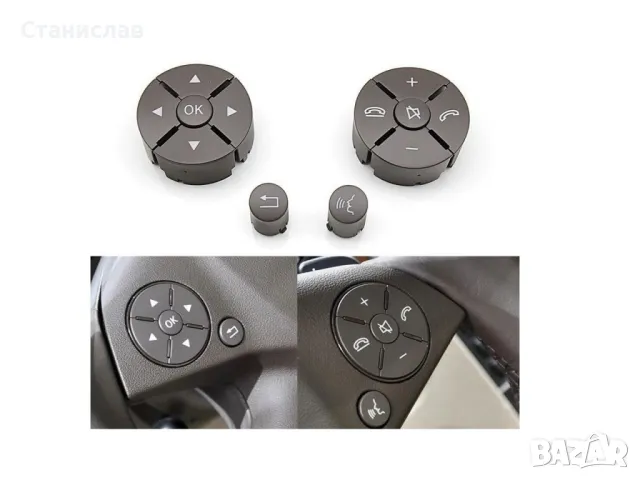 Mercedes GLK X204 Pre-Face Капачета за волан , снимка 3 - Части - 50219418