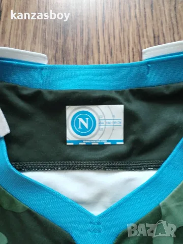 napoli x macron 2013/14 mertens - футболна колекционерска тенсика ХЛ, снимка 6 - Тениски - 56096189