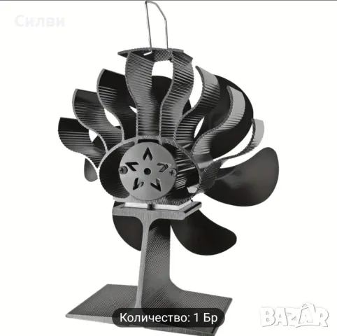 Голям Автономен Вентилатор за Камина печка и др. Термогенераторно изобретение, снимка 2 - Други стоки за дома - 49338434