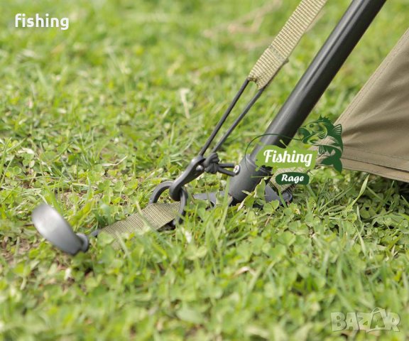 ПРОМО Шаранджийска палатка CARP PRO BIVY SESSION HOUSE CPB0917, снимка 12 - Палатки - 23908921