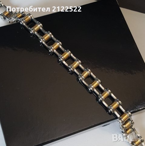 Мъжки гривни - кожа и стомана