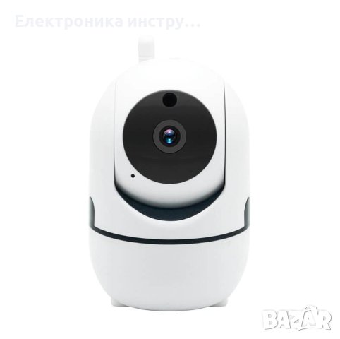 ICSEE Камери за наблюдение, Wifi, 360° Въртене, Full HD, Нощно виждане, Микрофон, Бяла, снимка 4 - Комплекти за видеонаблюдение - 40059782
