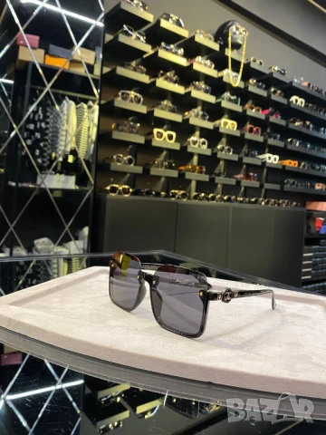 очила с черен обикновен калъф и ув защита bvgari chanel hermes, снимка 10 - Слънчеви и диоптрични очила - 51410512