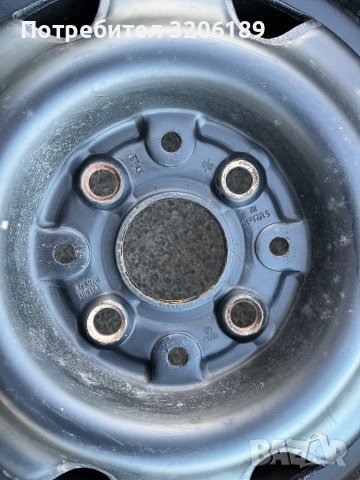 Железни джанти 14 цола 4х108 за Ауди Фолксваген, снимка 3 - Гуми и джанти - 42896635