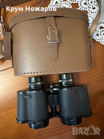 бинокли Primat, „Произведено в Германия“, в калъф, снимка 2 - Антикварни и старинни предмети - 54220838