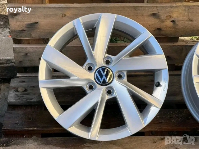5х112 16 Цола Оригинални Джанти VW Passat Golf Tuaran Фолксваген Пасат 5x112 ЕТ 46 J 6.5, снимка 4 - Аксесоари и консумативи - 52806647