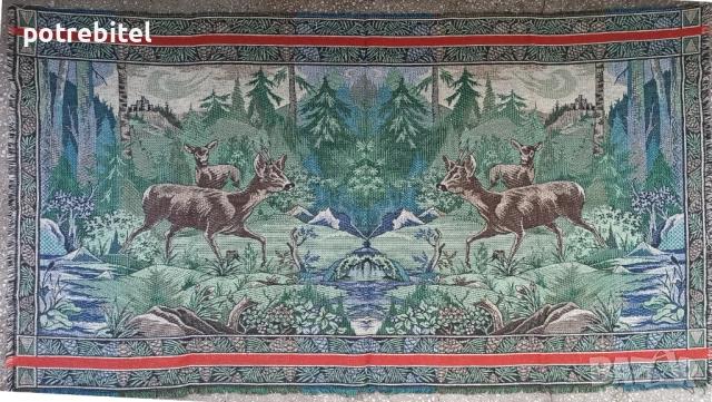Ковьорче с еленчета -ЧССР от 60те г на ХХ век - 70/130 см, снимка 4 - Декорация за дома - 53929525