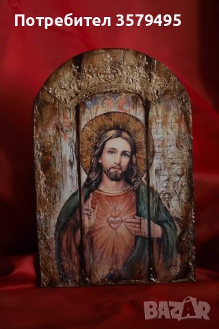 Икона на Исус Христос , снимка 1 - Икони - 40369957