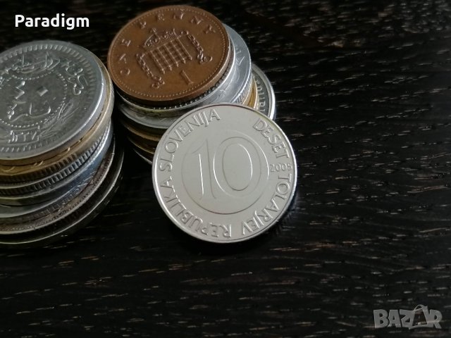 Mонета - Словения - 10 толара | 2005г.