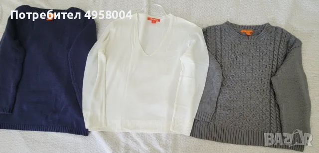 Дамски пуловери и плетени блузи S–M, 6 броя – Joe Fresh, Banana Republic, снимка 4 - Потници - 56208120