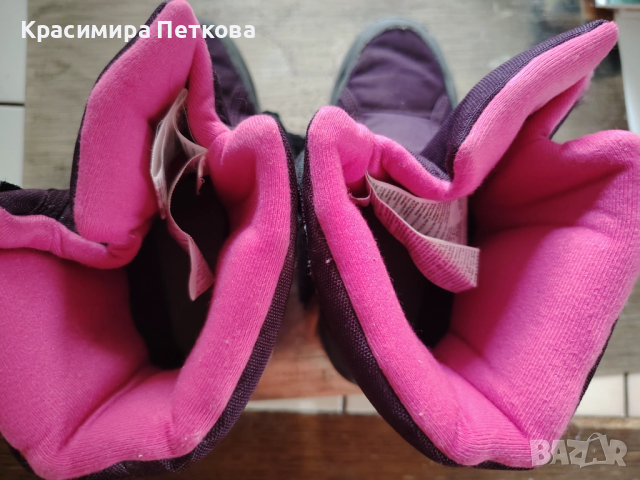 Продавам детски ботуши, тип апрески QUECHUA Decathlon 35 номер, снимка 4 - Детски боти и ботуши - 52319396
