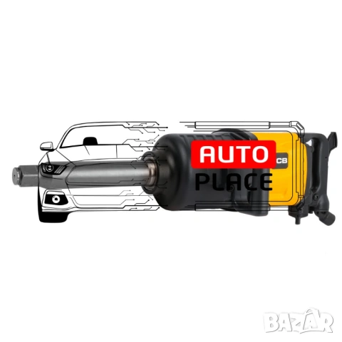 Пневматичен ударен гайковерт с дълъг шпиндел 1″ 3480 Nm JCB, снимка 4 - Други инструменти - 54049032