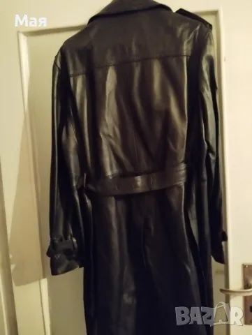 Мъжко манто естествена кожа , размер  50/170 цена : 200 лв, снимка 2 - Палта - 47909706