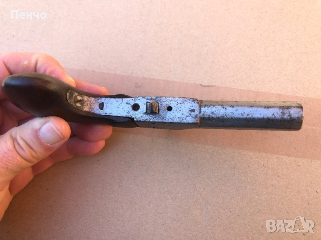 старинен капсулен пистолет, снимка 8 - Антикварни и старинни предмети - 40373642