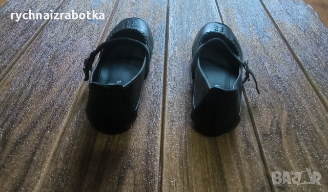 Детски черни официални обувки Естествена кожа размер 33, снимка 3 - Детски обувки - 54048989