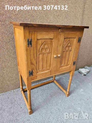 Шкаф в Готически стил, снимка 4 - Шкафове - 50675502