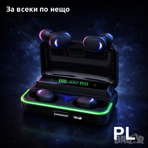 Безжични слушалки E10 МiPods 5.3 с LED дисплей /ED-BJLDP-1010 Код P1976, снимка 4 - Безжични слушалки - 53926940
