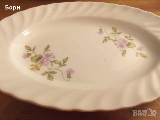 Плата порцелан български, снимка 3 - Чинии - 31894630