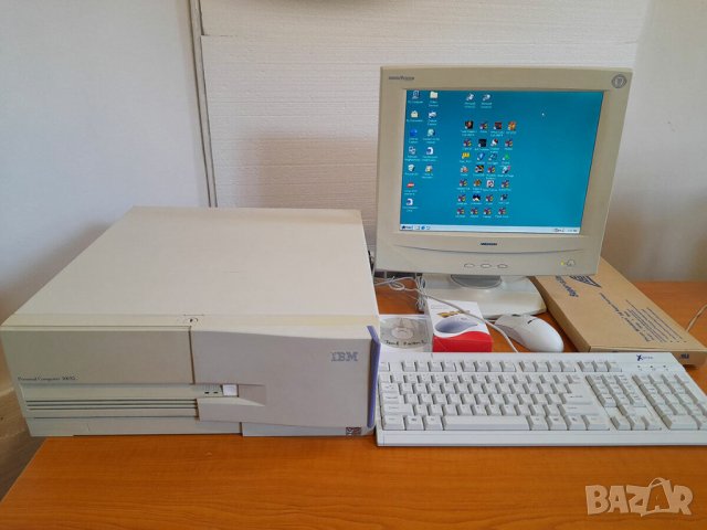 ⭐Продавам рядък ретро компютър IBM 300XL с много игри!⭐, снимка 2 - Други ценни предмети - 39756958