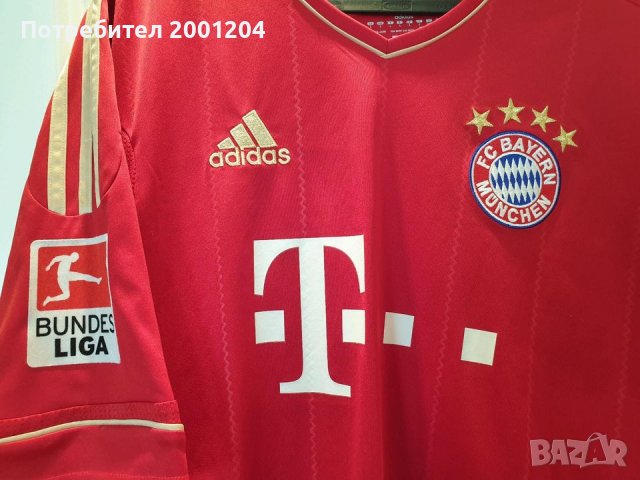 Футболна тениска на Bayern Munich - Petersen размер M, снимка 2 - Футбол - 32754661