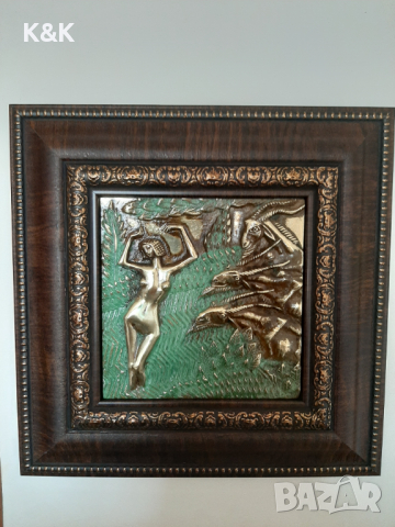 Бронзова пластика , снимка 3 - Картини - 36566068