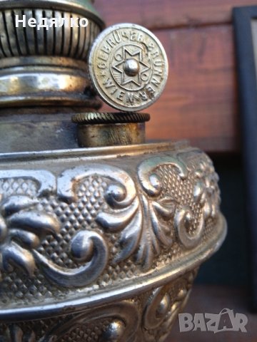 Оригинална газена лампа Gebrüder Brunner WIEN,1880г, снимка 13 - Антикварни и старинни предмети - 35324019