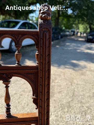 Стар трапезен стол №7294, снимка 5 - Антикварни и старинни предмети - 51250500