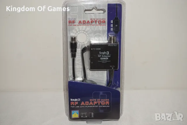 ЧИСТО НОВ ФАБРИЧНО ЗАПЕЧАТАН RF Adaptor Logic 3 за PS/PS2