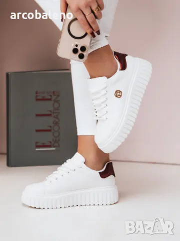 MODISHE Дамски кецове на платформа, 2цвята , снимка 4 - Кецове - 48899591