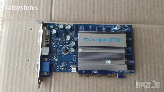 Видео карта NVidia GeForce Albatron FX5200P 128MB DDR 128bit AGP