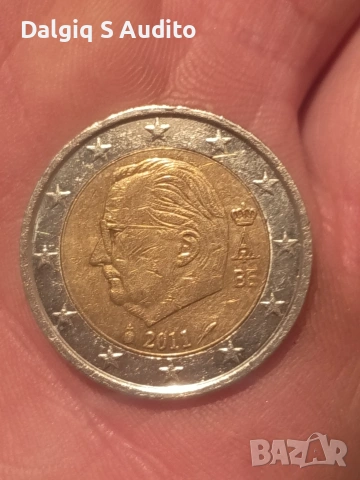 монета белгия 2 евро