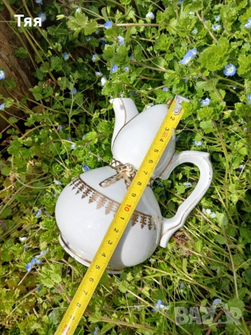 Порцеланов крондир , снимка 3 - Антикварни и старинни предмети - 54175286