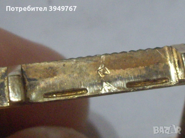 Позлатена рамка за часовник., снимка 2 - Други - 52458718