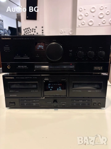 Technics SU-X102 & Technics RS-X102, снимка 5 - Ресийвъри, усилватели, смесителни пултове - 53946143