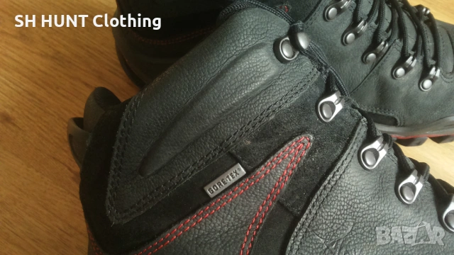 ECCO TERRA VG GORE-TEX YAK Leather Boots размер EUR 43 естествена кожа водонепромокаеми - 2393, снимка 4 - Мъжки боти - 53880411