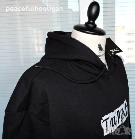 Tupac 2Pac I Ain't Mad At Cha Hoodie Pull&Bear -мъжки суичър с качулка с етикет размер XL , снимка 7 - Суичъри - 50411863