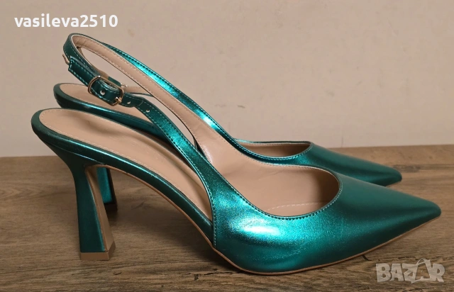 Vigotti оригинални дамски обувки от естествена кожа , снимка 3 - Дамски обувки на ток - 53892471