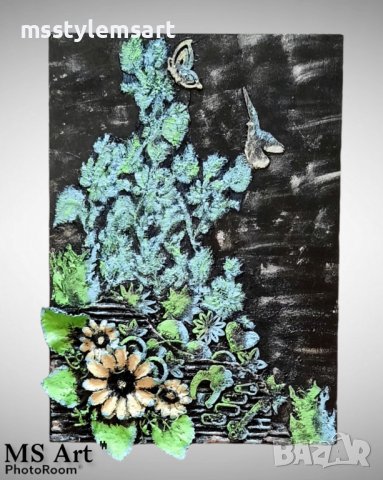 Интериорна #картина #пано #mixedmedia!, снимка 2 - Картини - 33648021