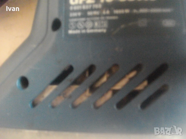 BOSCH GFZ 16-35AC PROFESSIONAL Оригинален немски 1600W ТАНДЕМ ТРИОН за рязане на тухли и газобетон, снимка 17 - Други инструменти - 51501192