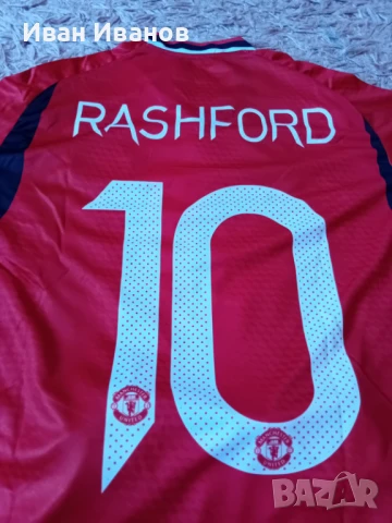 Чисто нов оригинален екип на Манчестър Юнайтед - Рашфорд, снимка 3 - Футбол - 50661537