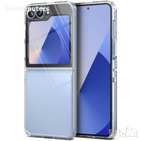 Пластмасов кейс MBX  За Samsung Galaxy Z Flip6, Прозрачен