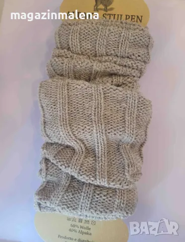 9 цвята италиански плетени вълнени калци от глезени до колена вълнени гети вълнени калцуни, снимка 7 - Дамски чорапи - 27358490