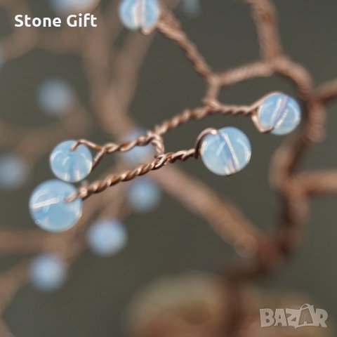 Дръвче Лунен камък, Идея Юбилей, Подарък Коледа, Подарък Перли, Бижу, Подарък Сватба, снимка 8 - Други - 34516349