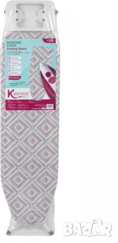 Kleeneze Дъска за гладене с покривало от 100% памук, снимка 8 - Други стоки за дома - 39961243