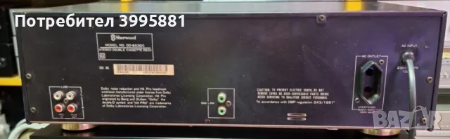 Висок клас двуглав двукасетъчен дек Sherwood, mod. DD-6030C

, снимка 15 - Декове - 49428126