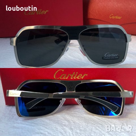 Cartier висок клас мъжки слънчеви очила с поляризация, снимка 1 - Слънчеви и диоптрични очила - 40646247