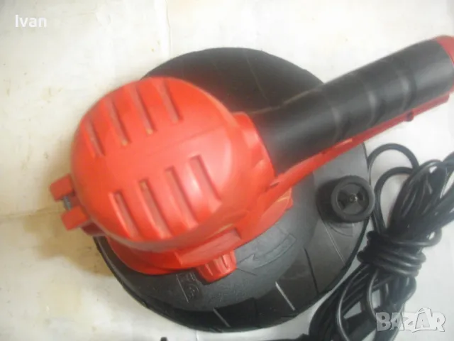 1220W ф225мм НЕМСКИ ОРИГИНАЛЕН КРЪГЪЛ ГОЛЯМ ВИБРОШЛАЙФ ШЛАЙФАНЕ СТЕНИ ТАВАНИ ПОДОВЕ TECMIX TMHS125, снимка 6 - Други инструменти - 50245613