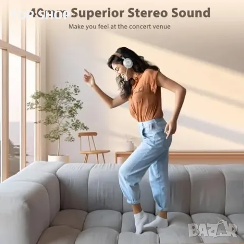 Нови ENC Bluetooth слушалки за работа, офис Безжични Bluetooth с микрофон, снимка 7 - Bluetooth слушалки - 49451082