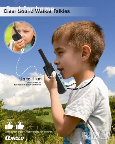 Детска презареждаща се радиостанция, снимка 3 - Други - 51192210