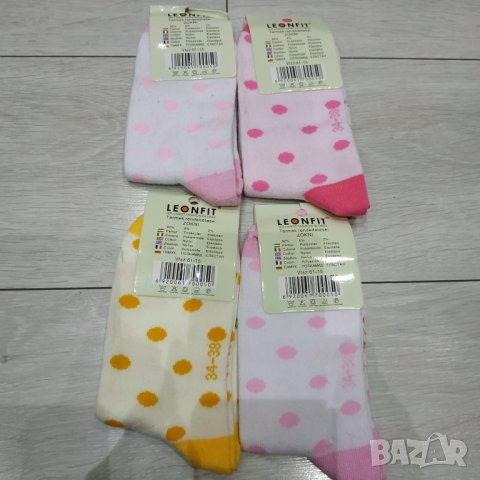 Детски памучни чорапки размер 34-38 (0.75 лв. за бр.), снимка 3 - Чорапи - 31234910